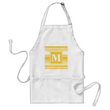 Monogram gele strepen
