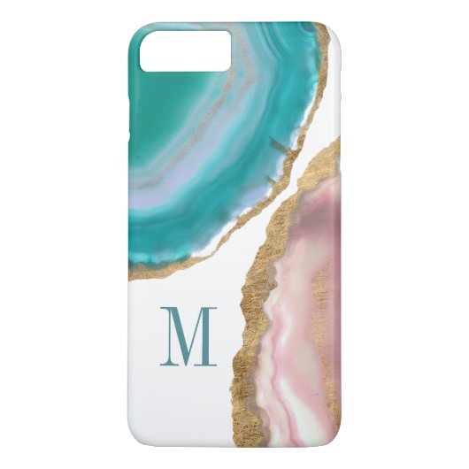 Monogram | Gem Stones I Case-Mate iPhone Case (Achterkant)