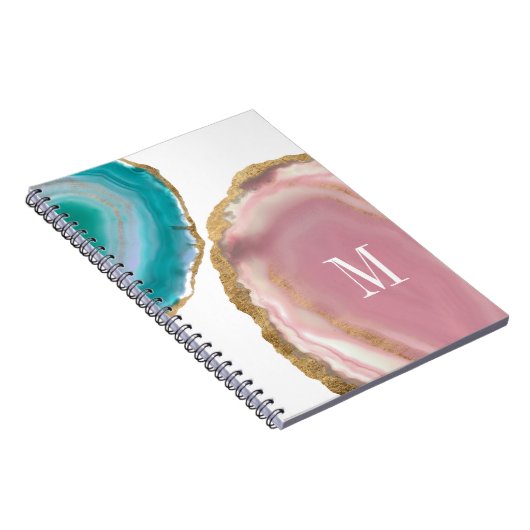 Monogram | Gem Stones I Notitieboek (Rechterzijde)