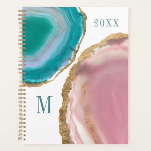 Monogram | Gem Stones I Planner (Voorkant)