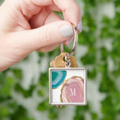 Monogram | Gem Stones I Sleutelhanger (Hand)