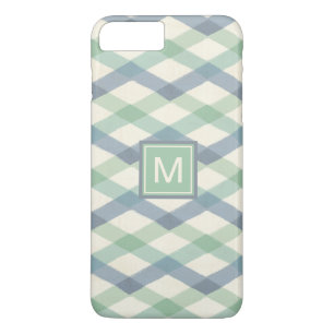 Monogram   Geometrisch pasteipatroon Case-Mate iPhone Case