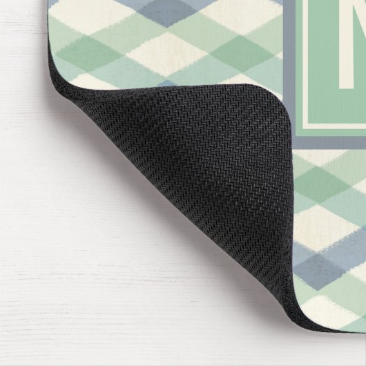 Monogram | Geometrisch pasteipatroon Muismat (Hoek)