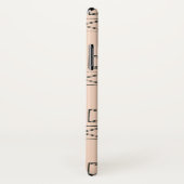 Monogram | Geometrische rechthoek X Ontwerp Case-Mate iPhone Case (Achterkant / rechts)