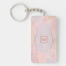 Monogram Geometrische rendy Roos Gold Pink Silver