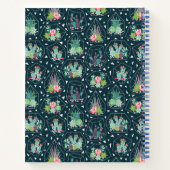 Monogram | Geometrische zusterpatronen Notitieboek (Achterkant)