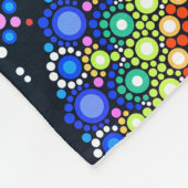 Monogram gepersonaliseerd fleece deken (Hoek)