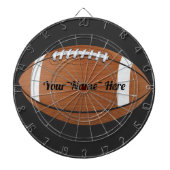 Monogram gepersonaliseerd football dartbord (Voorkant)