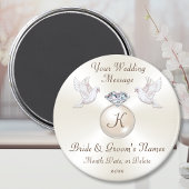 Monogram Gepersonaliseerd, Huwelijksgunsten GOEDKO Magneet