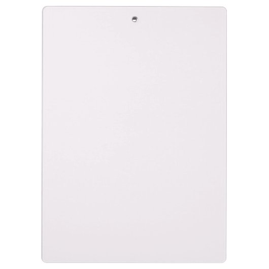 Monogram gepersonaliseerd roze Initiaal klembord (Achterkant)