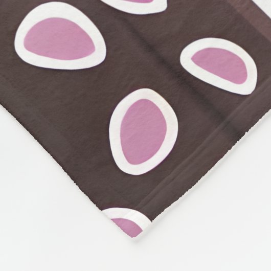 Monogram Gepersonaliseerd Schattige Popsicle Patro Fleece Deken (Hoek)