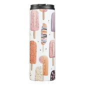 Monogram Gepersonaliseerd Schattige Popsicle Patro Thermosbeker (Achterkant)
