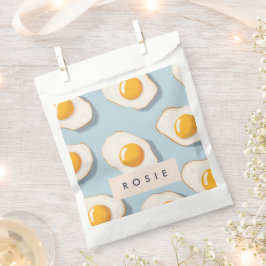 Monogram Gepersonaliseerd Sunny Side Up Egg Patroo Bedankzakje