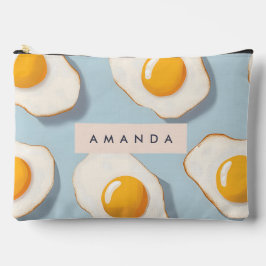 Monogram Gepersonaliseerd Sunny Side Up Egg Patroo Etui