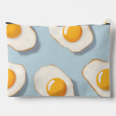 Monogram Gepersonaliseerd Sunny Side Up Egg Patroo Etui (Achterkant)