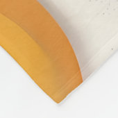 Monogram Gepersonaliseerd Sunny Side Up Egg Patroo Fleece Deken (Hoek)