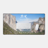 Monogram gepersonaliseerd Yosemite Bureaumat (Keyboard & Muis)