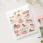 Monogram Gepersonaliseerd Zomer Zwembad Float Patr Bedankzakje (Gezegeld)