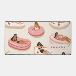 Monogram Gepersonaliseerd Zomer Zwembad Float Patr Bureaumat