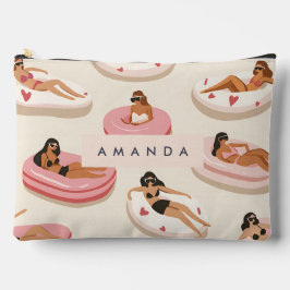 Monogram Gepersonaliseerd Zomer Zwembad Float Patr Etui