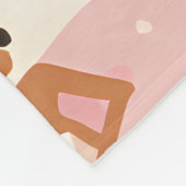 Monogram Gepersonaliseerd Zomer Zwembad Float Patr Fleece Deken (Hoek)