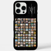 Monogram gepersonaliseerde 88 fotocollage Case-Mate iPhone case (Achterkant)