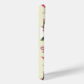 Monogram Gepersonaliseerde Coquette Zeeschelp Case-Mate iPhone Case (Achterkant / Rechts)