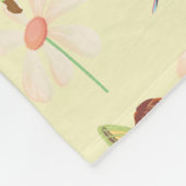 Monogram gepersonaliseerde fee fleece deken (Hoek)