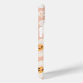 Monogram Gepersonaliseerde Glimlach Daisy Bloemenp Case-Mate iPhone Case (Achterkant / Rechts)