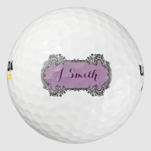 Monogram Gepersonaliseerde Golf Gift Golfballen