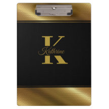 Monogram gepersonaliseerde gouden