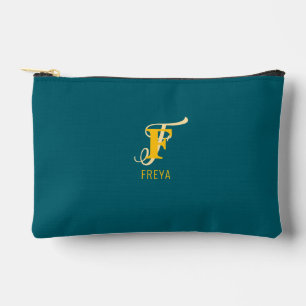 Monogram gepersonaliseerde initiaal naam etui