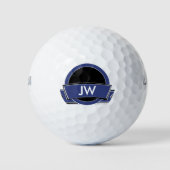 Monogram gepersonaliseerde Logo Golfballen (Voorkant)
