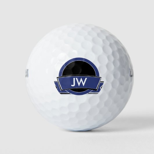Monogram gepersonaliseerde Logo Golfballen (Voorkant)