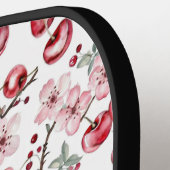 Monogram Gepersonaliseerde Waterverf Kersenbloesem Pickleball Paddle (Links Detail)