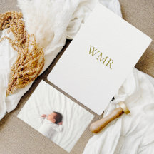 Monogram Geslacht Neutrale geboorte