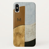 Monogram | Gestapelde munten II Case-Mate iPhone Case (Achterkant)