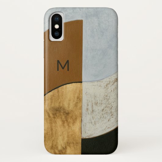 Monogram | Gestapelde munten II Case-Mate iPhone Case (Achterkant)