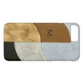 Monogram | Gestapelde munten II Case-Mate iPhone Case (Achterkant (Horizontaal))