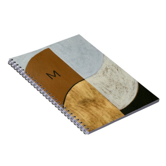 Monogram | Gestapelde munten II Notitieboek (Rechterzijde)