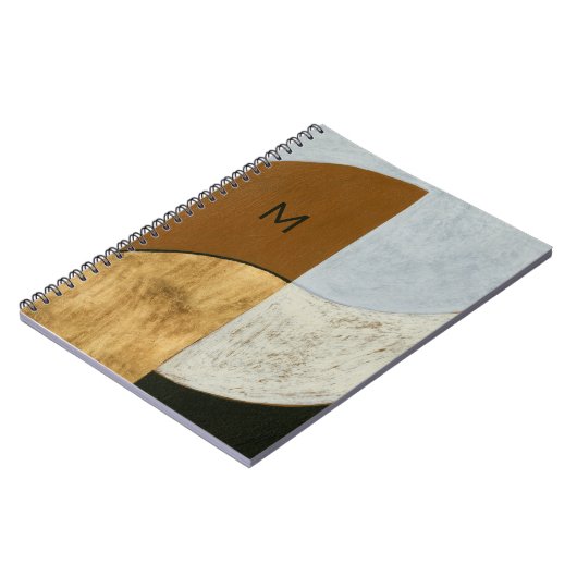 Monogram | Gestapelde munten II Notitieboek (Linkerzijde)