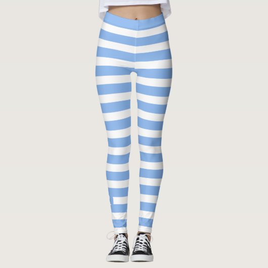 MONOGRAM GESTREEPT LEGGINGS (Voorkant)