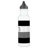 Monogram gestripte waterfles waterfles  (Rechts)