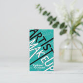 Monogram getextureerde artistieke Visitekaartjes (Staand voorkant)