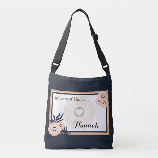 Monogram getuige bruiloft crossbody-tas crossbody tas (Voorkant)