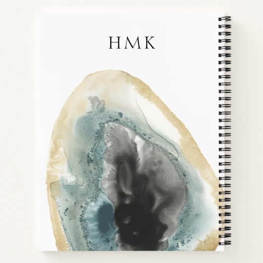 Monogram | Gewas-Geheel III Notitieboek (Achterkant)