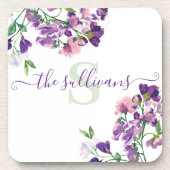 Monogram gezwadroogde lievevrouwebedstro coaster v bier onderzetter (Voorkant)