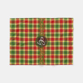 Monogram Gibson Tartan Fleece Deken (Voorkant (Horizontaal))