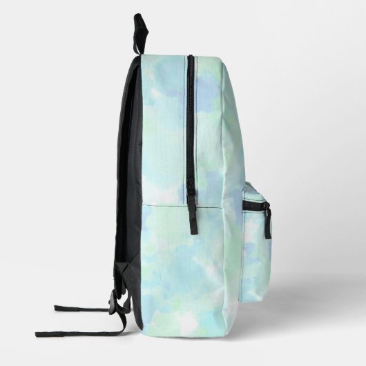 Monogram Girly Pastel Stropdas-dye rugzak (Links)