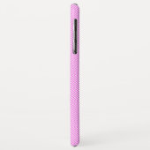 Monogram GL Roze Echo Diamant Case-Mate iPhone Case (Achterkant/links)